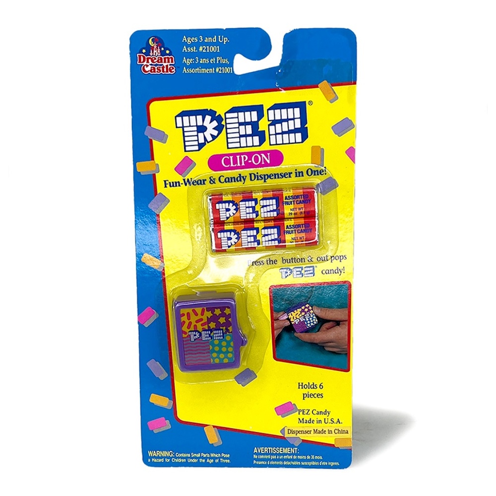 Pez Vintage Clip-On Candy Dispenser